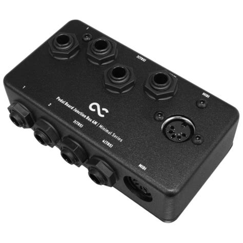 pedal junction box|patchbay for pedal board.